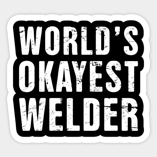 Funny Welder Design Sticker by Wizardmode